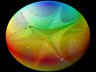 3d graph of a transparent sphere