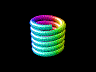 Animated color tube